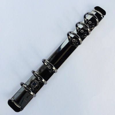 Кільцевий механізм А5 на 6 кілець діаметром 20 мм, довжина механізму - 220 мм, колір чорний, кріпіть у Набірі