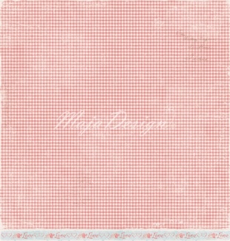 Двусторонний лист бумаги для скрапбукинга от Maja Design - Summer Crush - First date, 30x30 см