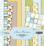 Набір одностороннього паперу від Scrapmir - Наш малюк, 20х20 см, 12 шт