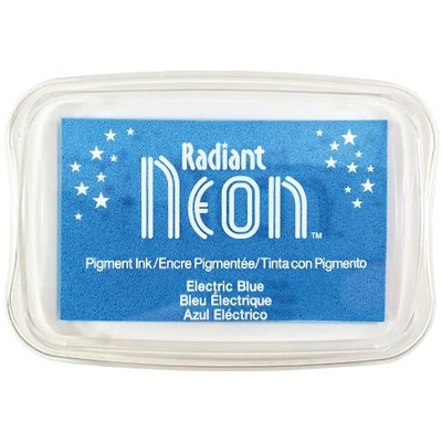 Чернила Tsukineko Radiant Neon Ink Pad - Electric Blue