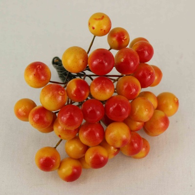 Ягоди калини жовто - червоні, 12 мм