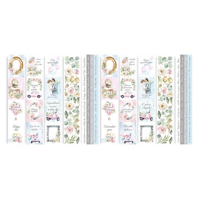 Набір смужок з картинками для декорування Walking on clouds 5шт., ТМ Фабрика Декору