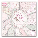 Набор бумаги от First Edition - It’s a Girl, 30x30 см, 48 листов