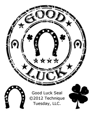 Набір акрилових штампів Technique Tuesday - Good Luck Seal