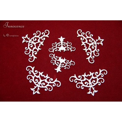 Чипборд Scrapiniec - Innocence - куточки