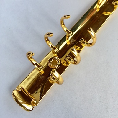 Кільцевий механізм А6 на 6 кільцець діаметром 20 мм, довжина - 175 мм, колір золототий, кріплення в Набірі