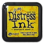 Штемпельная подушка Ranger Distress Ink Pad -  Mustard Seed