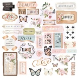 Набір висічок Prima - Apricot Honey Cardstock Ephemera, 37