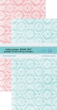 Набір паперу від Євгенія Курдібановська ТМ - Фони - 3, 15x30 см, 10 аркушів