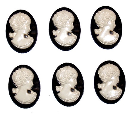 Набір декоративних ґудзиків Dress It Up - 2 Part Cameo