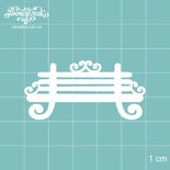 Чипборд від Вензелик - Лавка, розмір: 24x50 мм