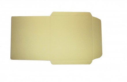 Набор заготовок для изготовления конвертов от ScrapBerry's, 15,5х16, 290 г\м2, Матовый молочный, 4 шт