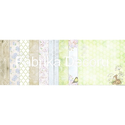 Набор скрапбумаги Фабрика Декора - Smile of Spring, 20х20, 10 листов