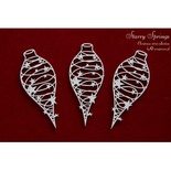 Чипборд Scrapiniec - Ялинкові прикраси Starry Springs 02, 3