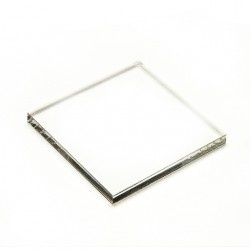 Акриловый блок квадратной формы, 90х90х8 мм