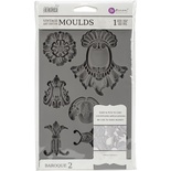 Молды силиконовые от Prima - Iron Orchid Designs Vintage Art Decor Mould - Baroque 2