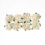 Айстри з паперу, білі, 8 шт.