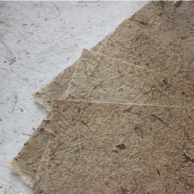 Тутовая бумага, цвет натуральный коричневый