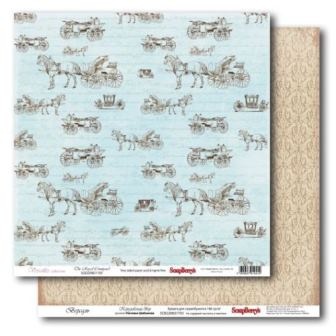 Аркуш паперу для скрапбукінгу від ScrapBerryʼs - Версаль - Королівський двір