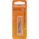Лезвия для ножа Fiskars - Replacement Blades #11, 5 штук