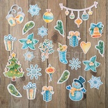 Набор высечек от Mona Design - Новый год, 20 шт