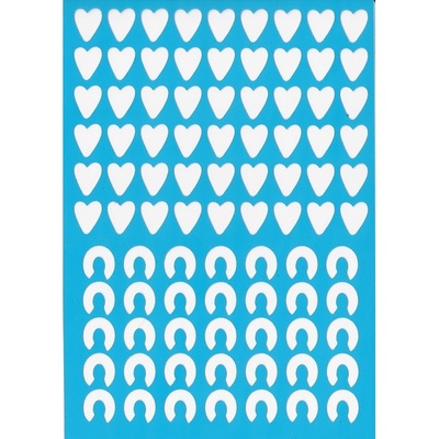 Маска - Фабрика Декору - Сердечки 20см Х15см