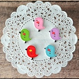 Ґудзики декоративні від Hobby&You - Птахи, дерево