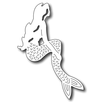 Ніж для вирубки Frantic Stamper - Precision Die - Mermaid - Русалка