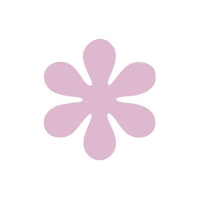 Дірокол фігурний 1,6СМ квітка, TM dpCraft (Dalprint)