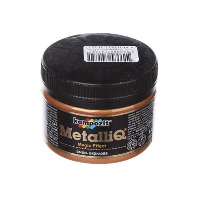Емаль акрилова METALLIQ Kompozit червоне золото, 100