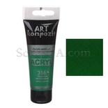 Фарба акрилова ART Kompozit 356 зелений особливий, 75 мл