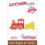 Ніж для вирубки CottageCutz - Elites Die - Train Engine & Tender