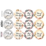 Набір наліпок (стікерів) для журналінгу 1 - 037, ТМ Фабрика Декору