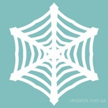 Чипборд від Вензелик - Сніжинка павутинка 02, розмір: 30x26 мм