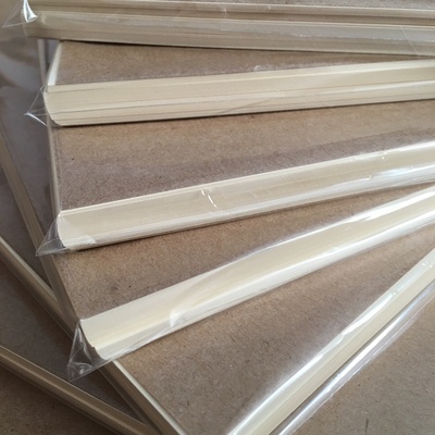 Блок листов дизайнерской бумаги А5, цвет ванильный,120гр/м.кв, толщина 1см, 60 листов 