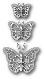 Ножи  от  Memory  Box  -  DIES  -   Leavenworth  Butterfly  Trio