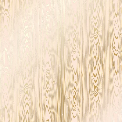 Аркуш одностороннього паперу з фольгуванням Golden Wood Texture Beige, ТМ Фабрика Декору