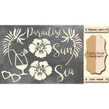 Чипборд Фабрика Декору - FDCH-150, колір молочний, крафт