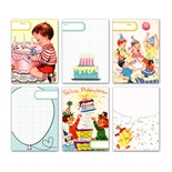 Карточки для журналинга от Pretty Little Studio  -  Birthday Wishes Journaling Cards