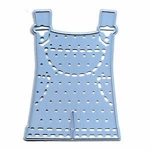 Ніж для вирубки Joy Crafts Die - Pantsuit - Дитячий комбінезон