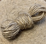 ШпагТонкий шпагат банківський, лляно-пеньковий, армований з синтетичною ниткою, 5 метрів, код 40211044