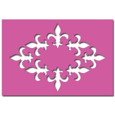 Ніж для вирубки Crafty Ann - Fleur De Lis Frame