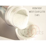 Фарба 13arts - Ayeeda Paint - White & Silver Glitter