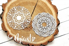 Нож для вырубки от AgiArt "Салфетка Ар-деко"