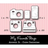 Ніж для вирубки My Favorite Things - Die-namics LLD Accent It - Cute Cameras (MFT - 0251)