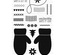 Акриловий штамп My Favorite Things - LJD Cozy Mittens, 19 штук (LJD43)