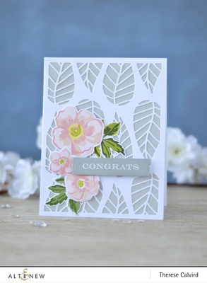 Набор штампов от Altenew - Flower Arrangement Stamp Set