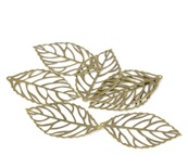 Металева прикраса 4,4х2,6см, антична бронза, 1 шт.