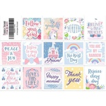 Набір наліпок (стікерів) для журналінгу 2 - 002, ТМ Фабрика Декору