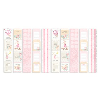 Набір смужок з картинками для декорування Dreamy baby girl, ТМ Фабрика Декору